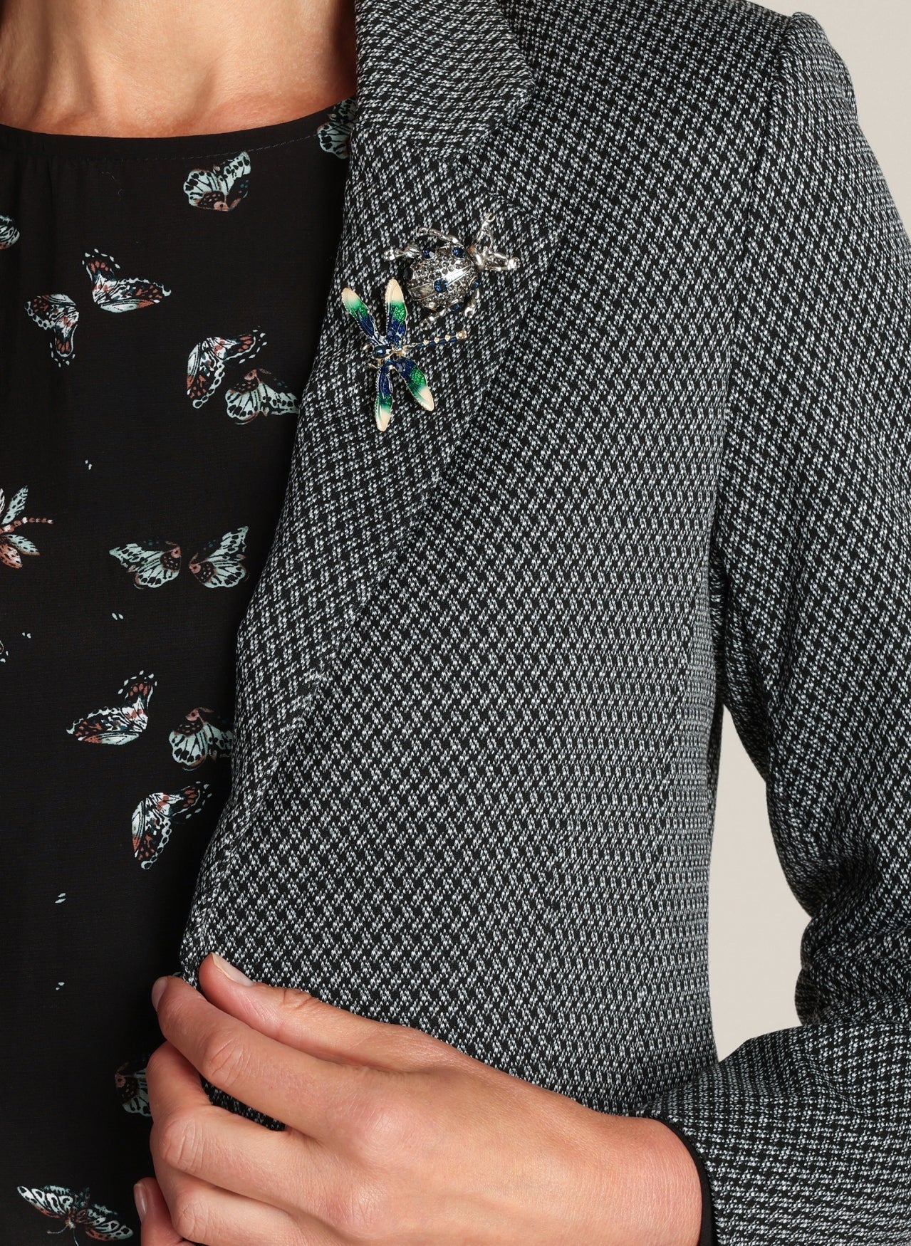 Dorothy | Black/Off White