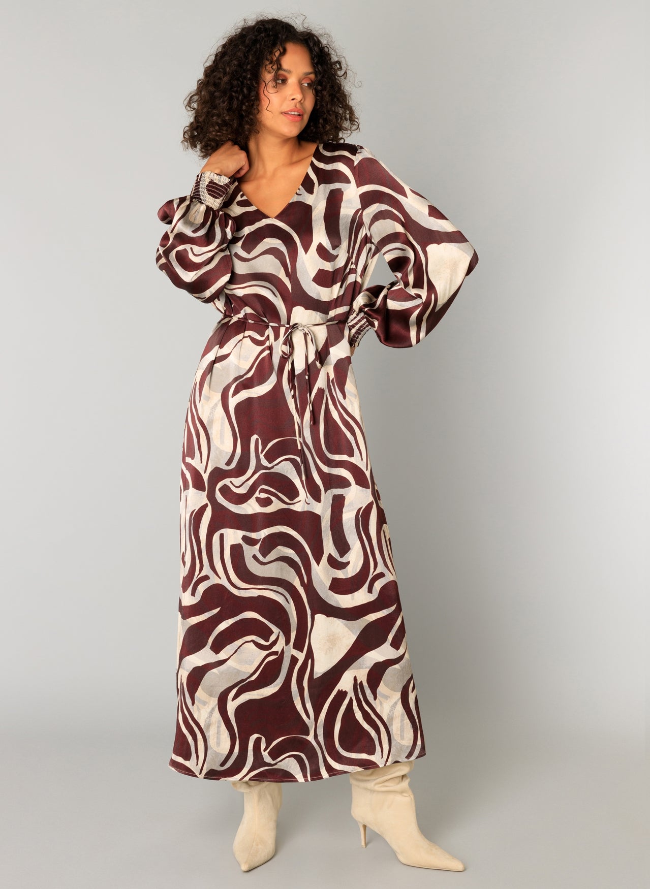 Cristiana | Dark Bordeaux/Multi