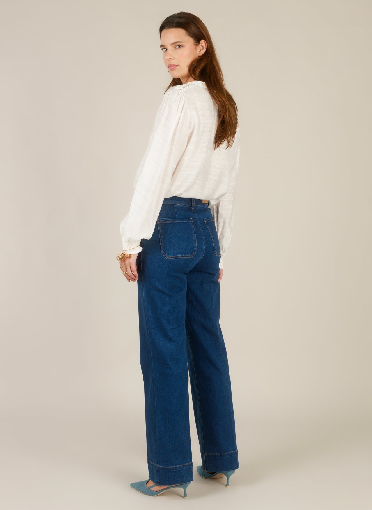 Ivy | Denim Stone Wash Blau