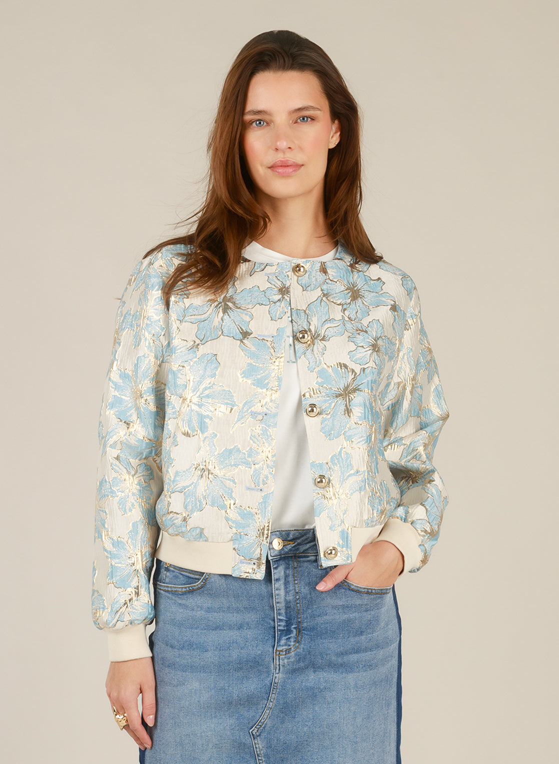 Ivana | Off White/Multi-C