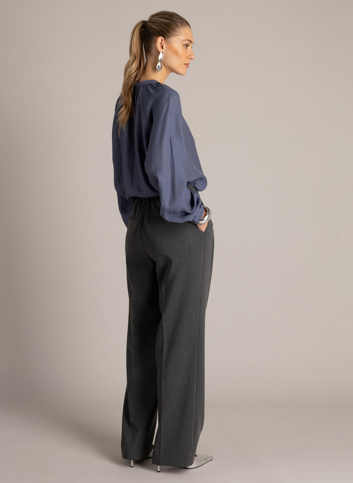 Usandra | Mid Grey Melange