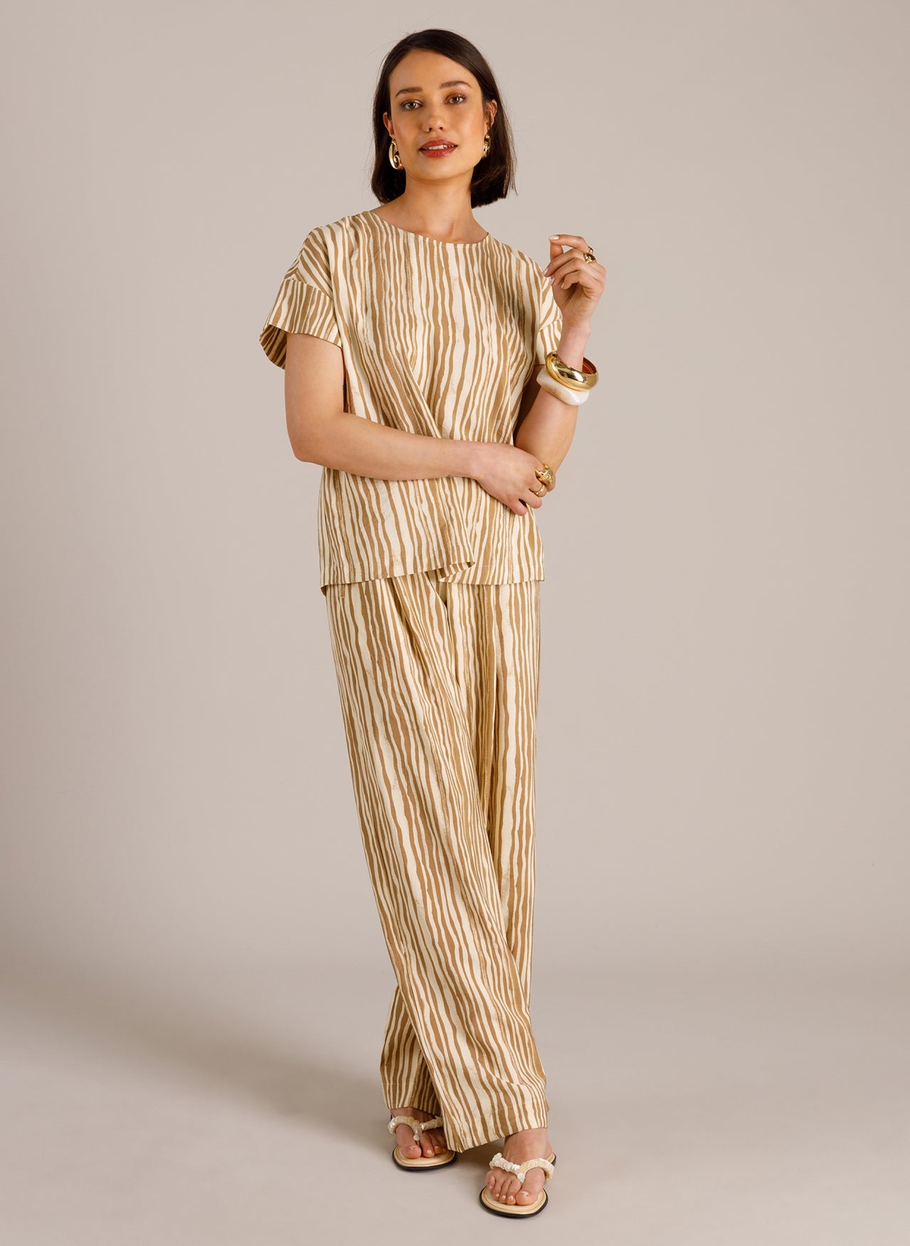 Tomasina Essential | Summer Taupe/Multi C