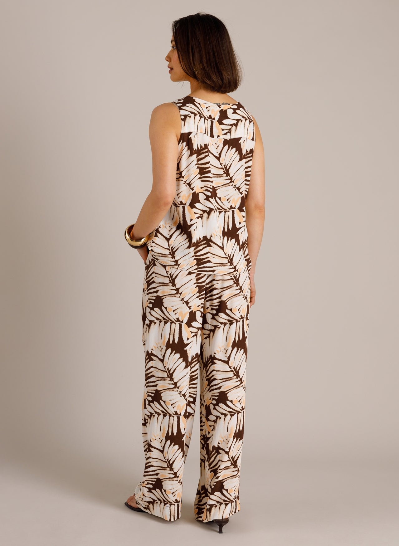 Marlene | Coffee Brown/Multi-C