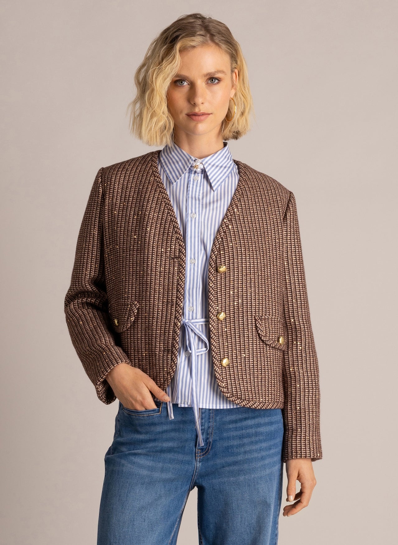 Sarra | Mocca Brown/Multi Co