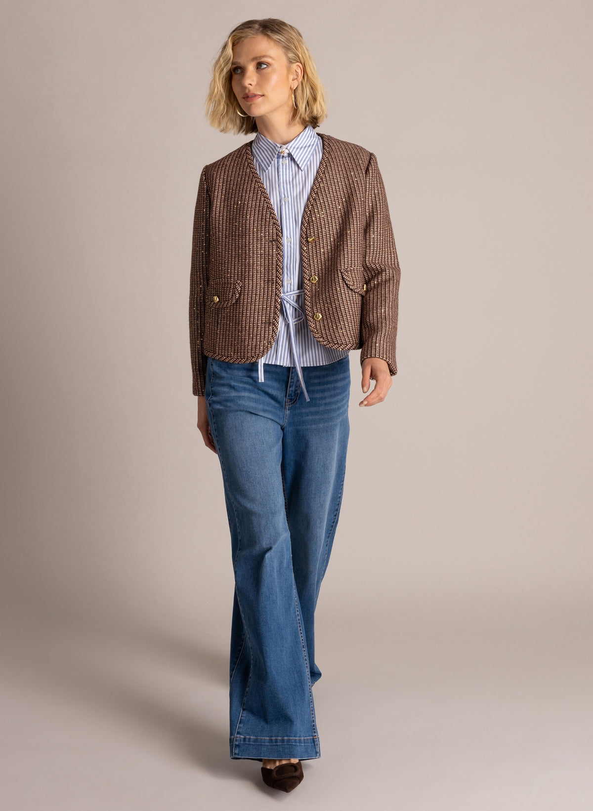 Sarra | Mocca Brown/Multi Co