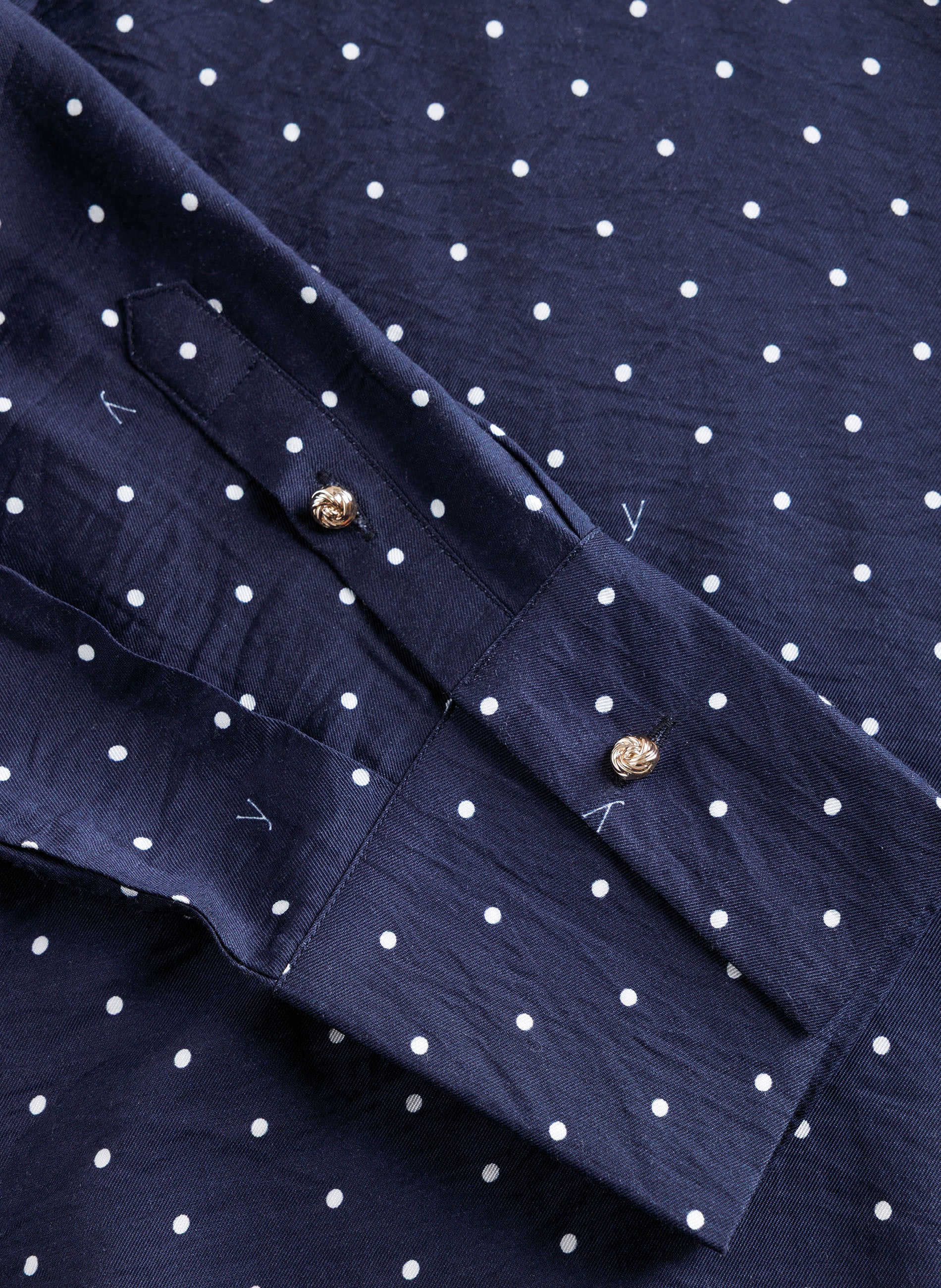 Samira | Dark Blue/Off white