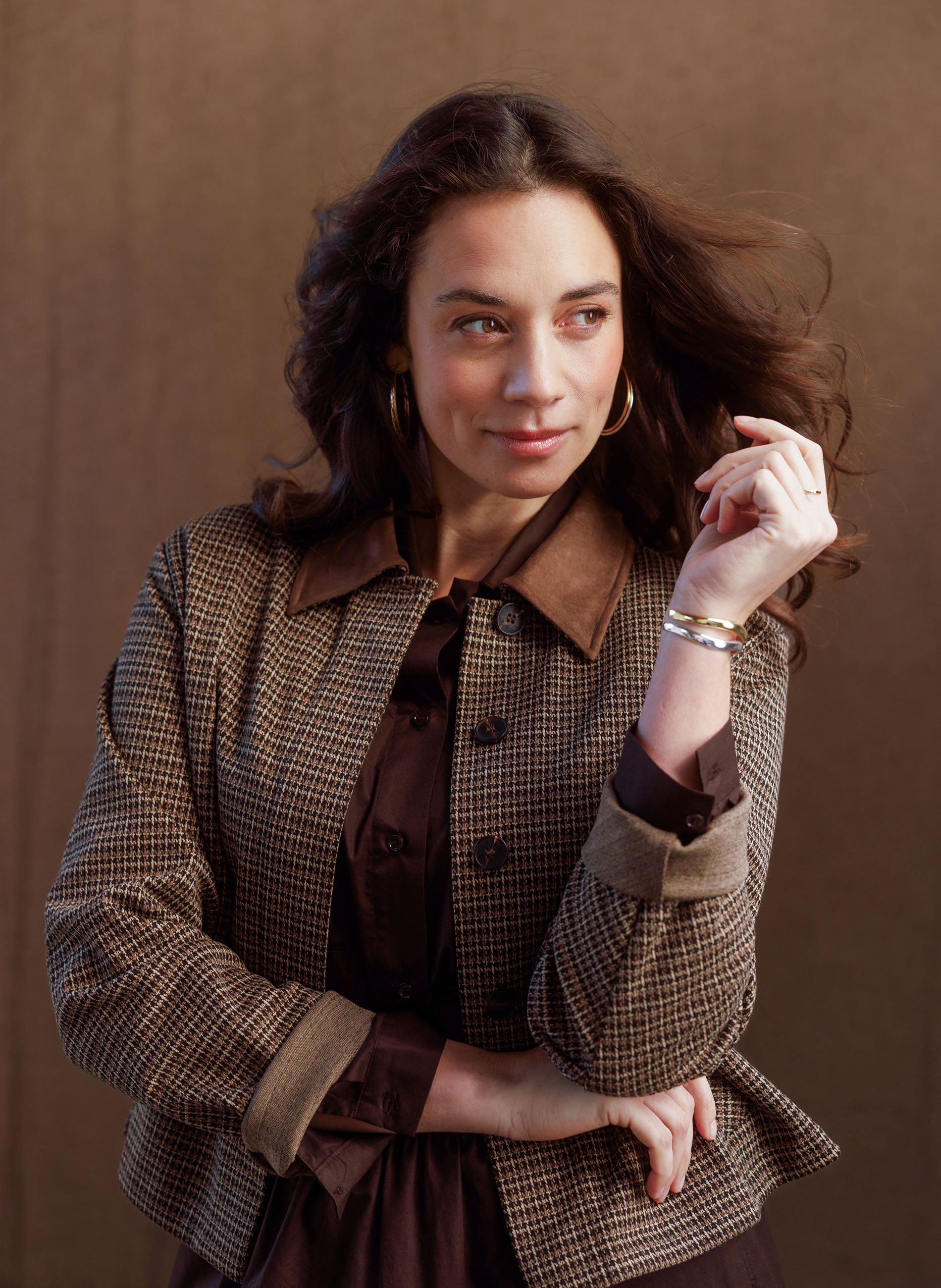 Sibel | Mocca Brown/Multi Co