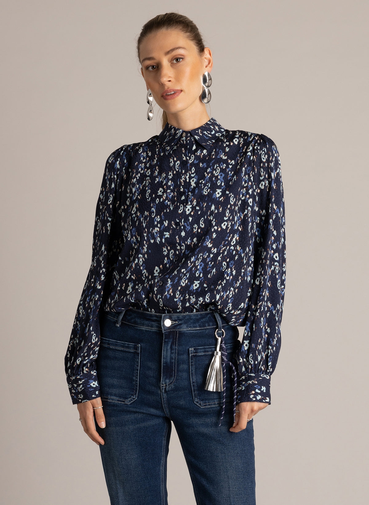 Ussia | Dark Blue/Multi col