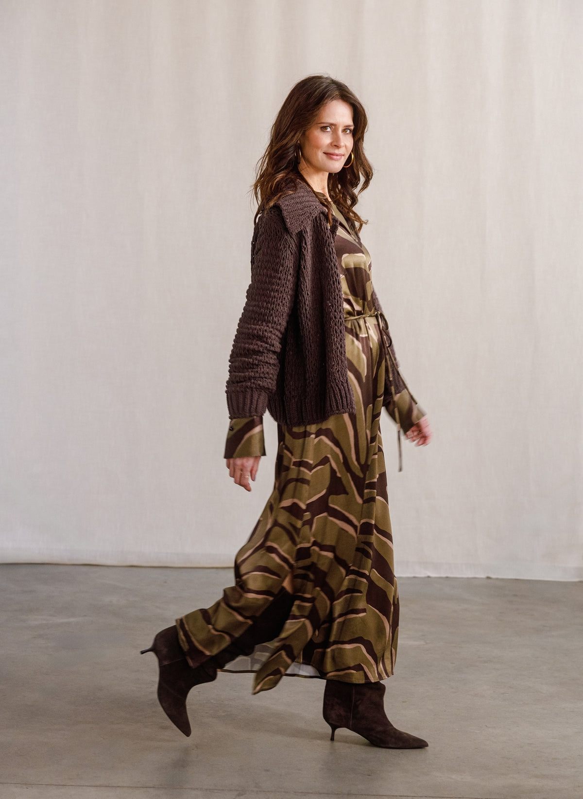 Uloria | Brown/Olive Green