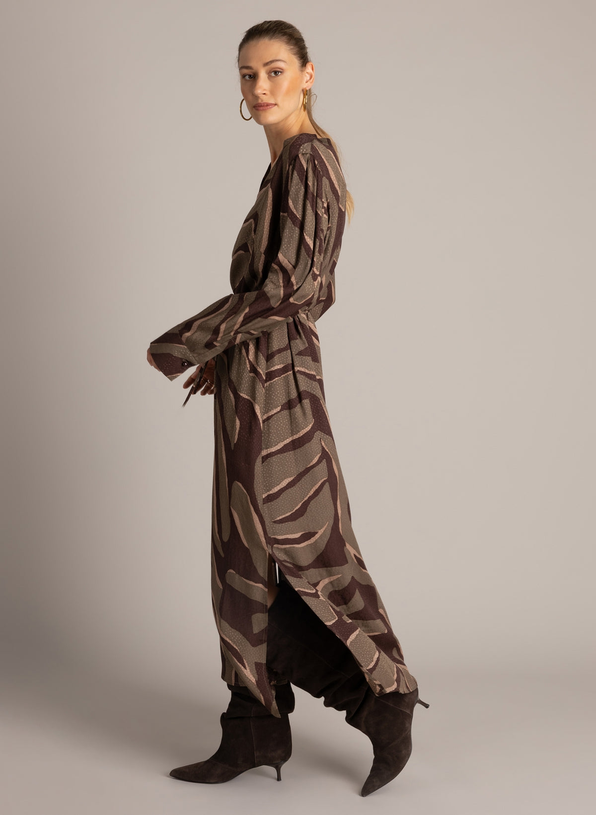 Uloria | Brown/Olive Green