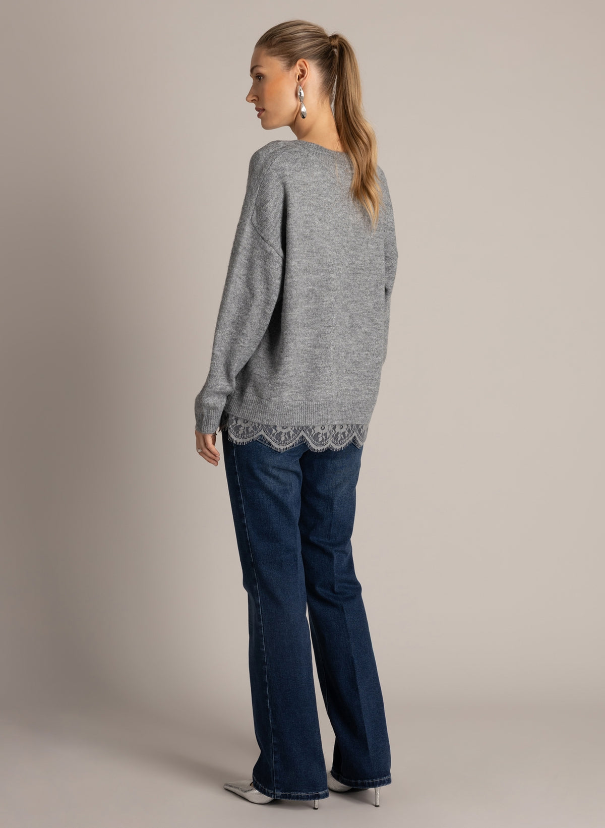 Unella | Mid Grey Melange