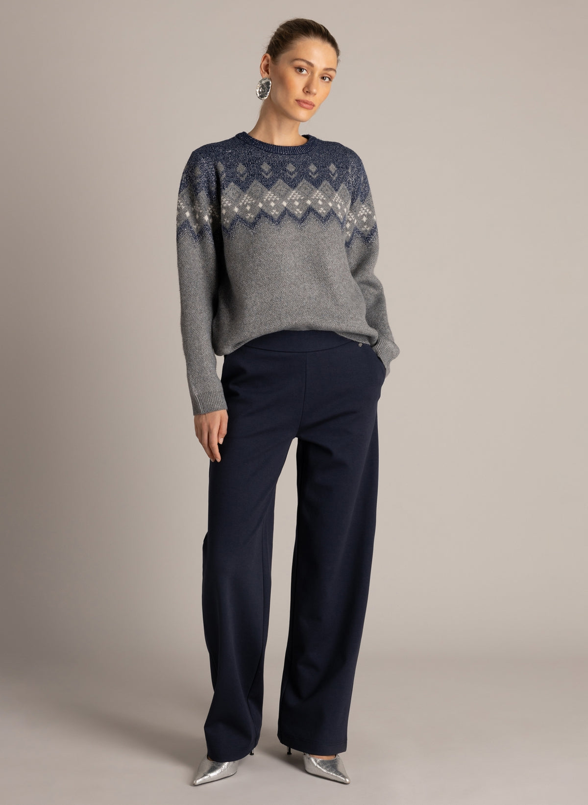 Ulinda | Dark Blue/Mid Grey M