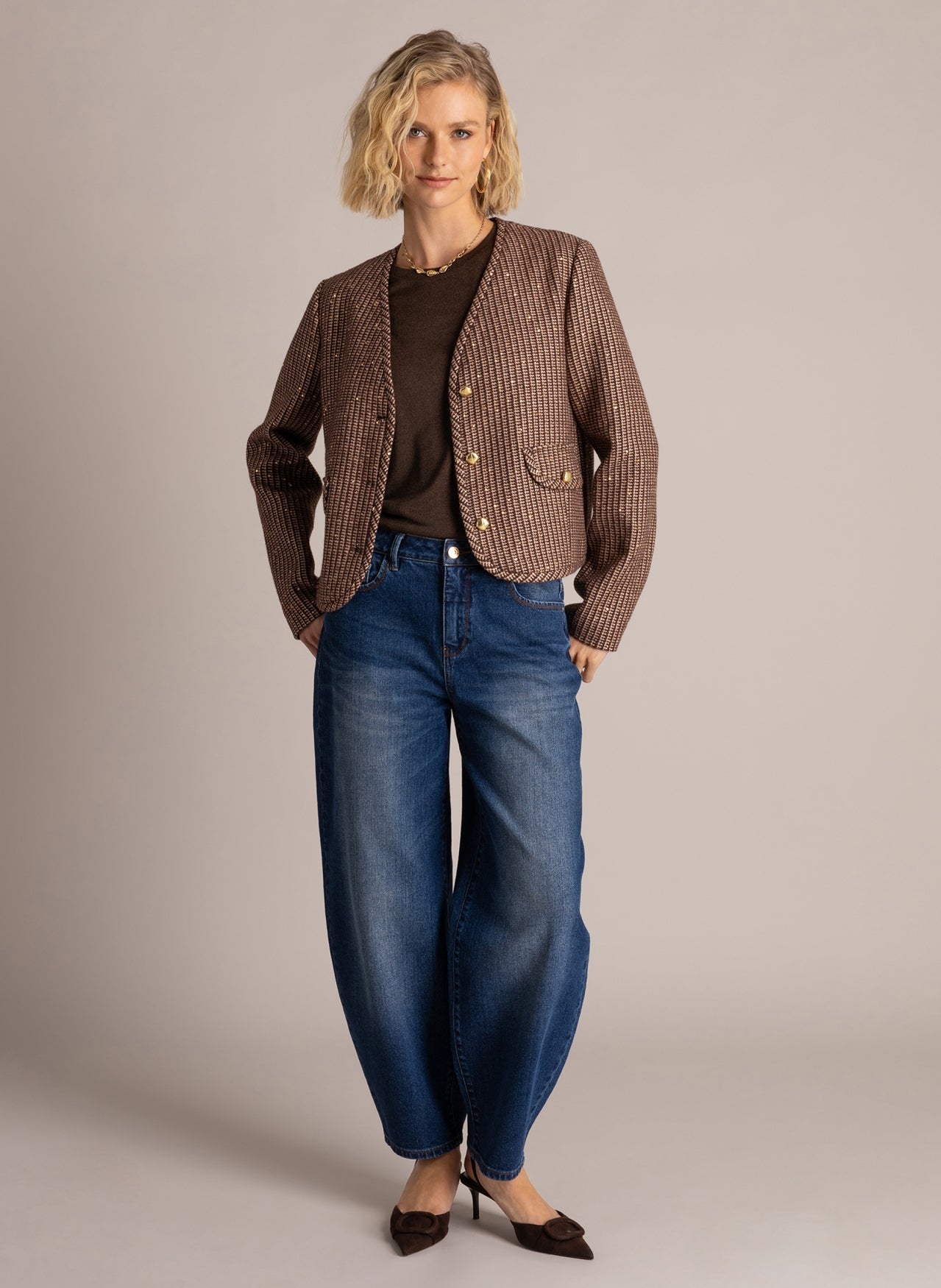 Sophie | Dark Stone Wash Deni