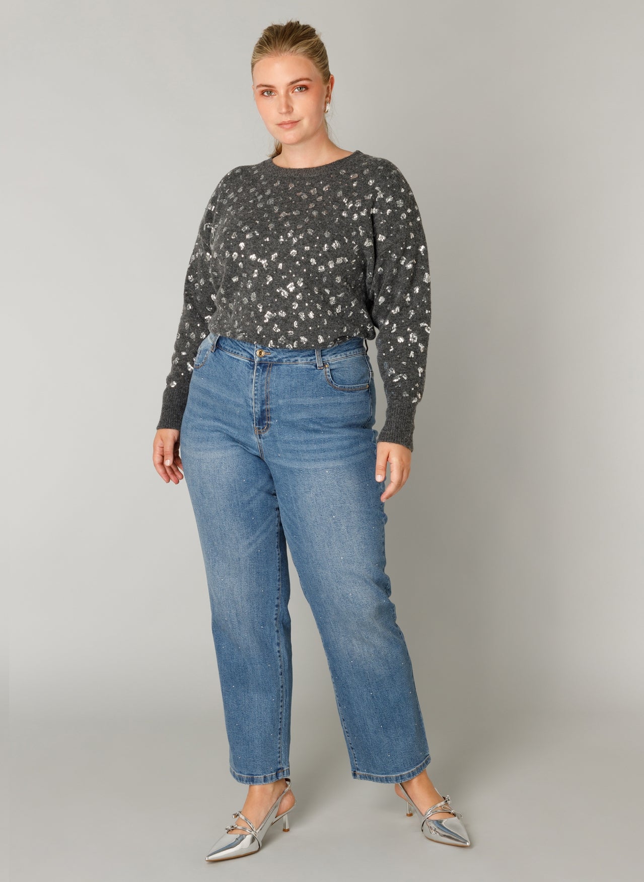 Fatima | Denim Stone Wash Blu