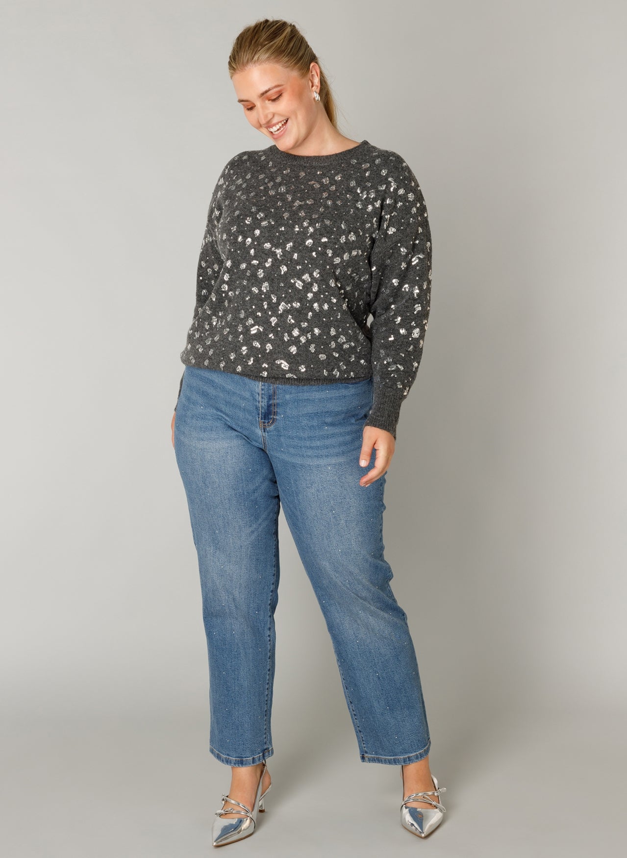 Franny | Dark Grey/Melange