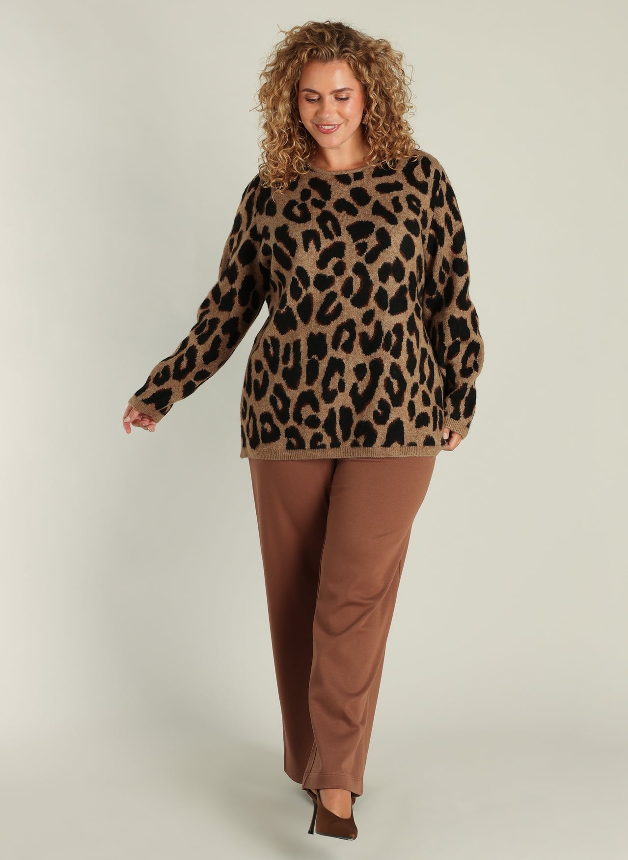 Gloria | Soft Taupe/Multi Col