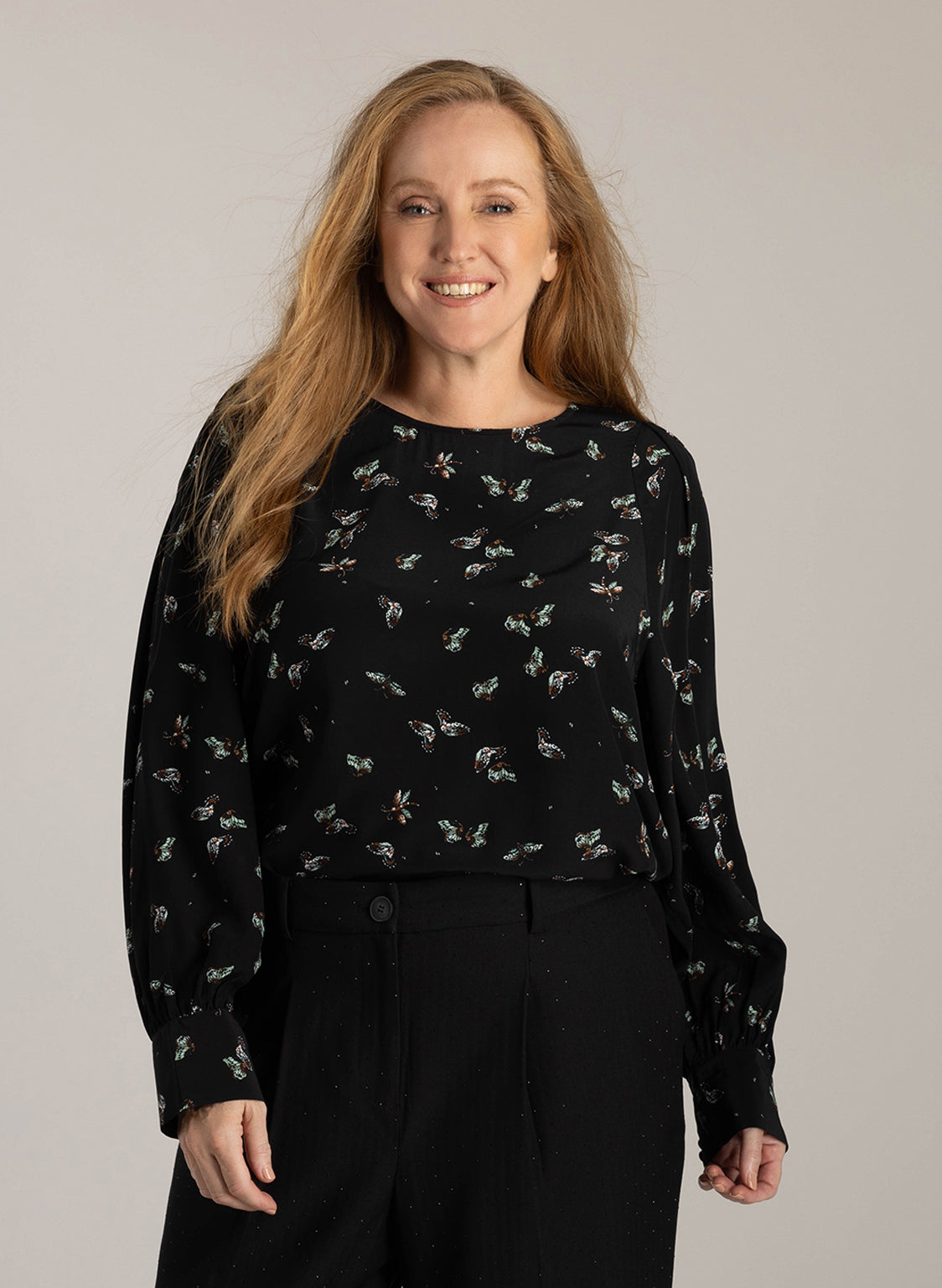 Hanika | Black Multi Colour