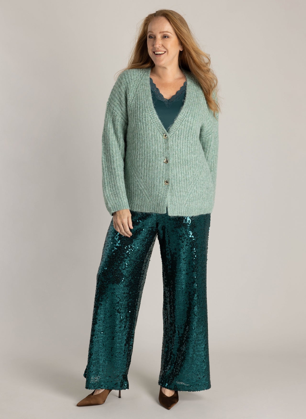 Hermine | Mint/Melange