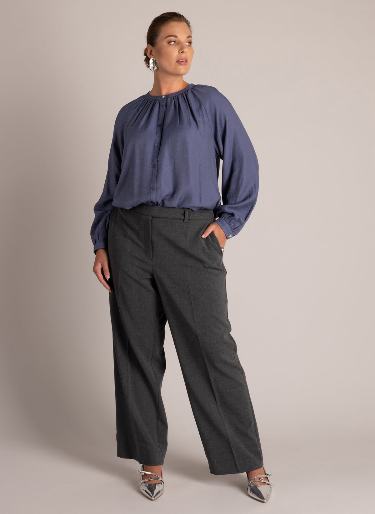 Viria | Mid Grey Melange