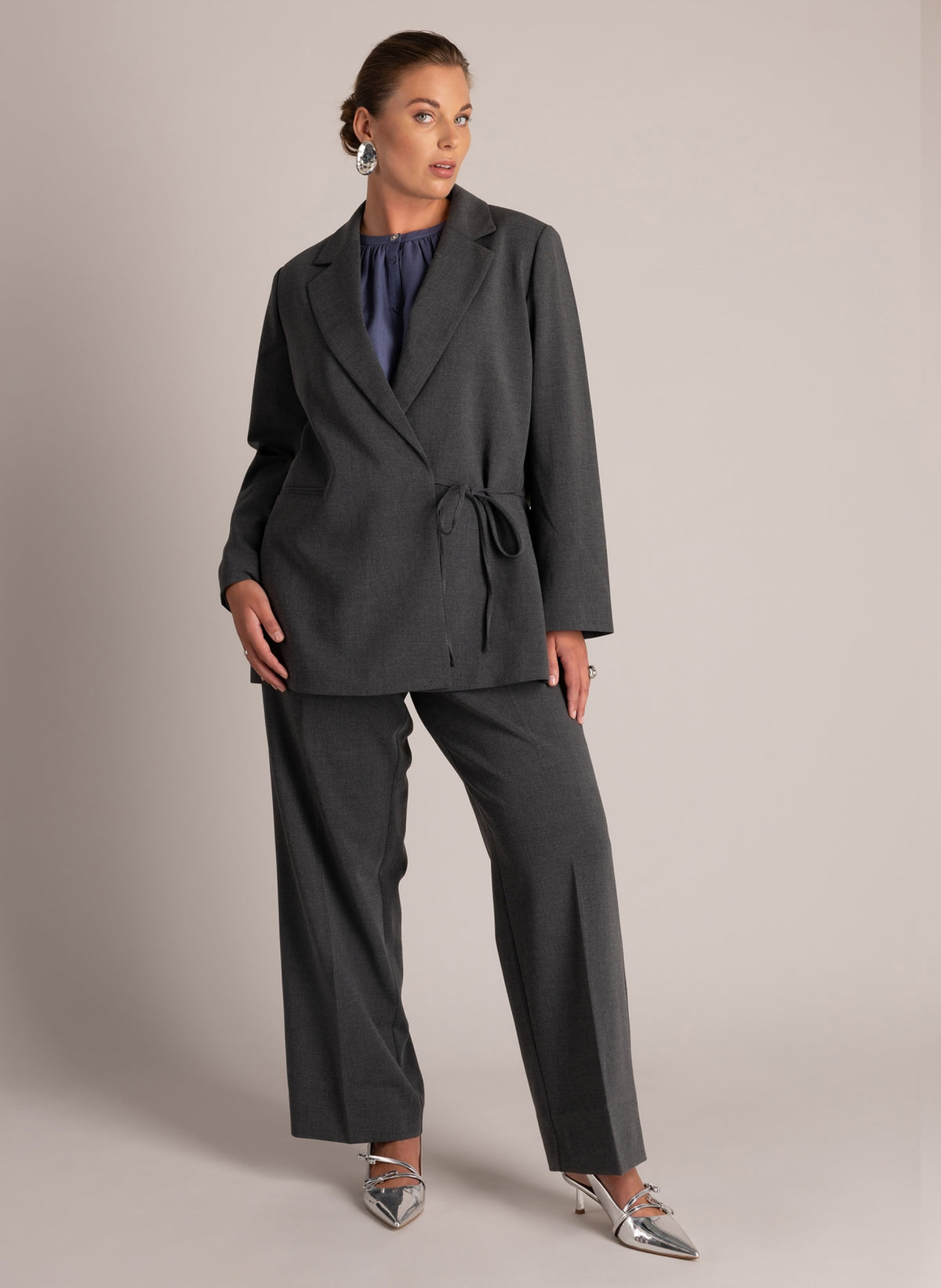 Viria | Mid Grey Melange