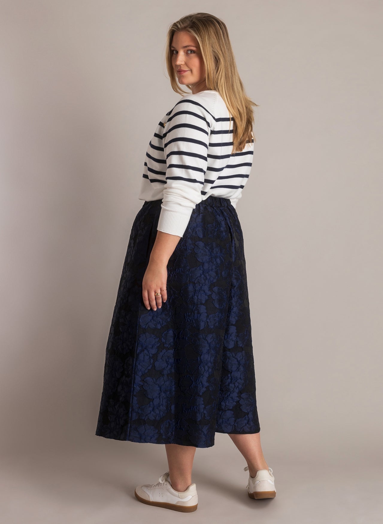 Josepha | Navy/Multi-Colour