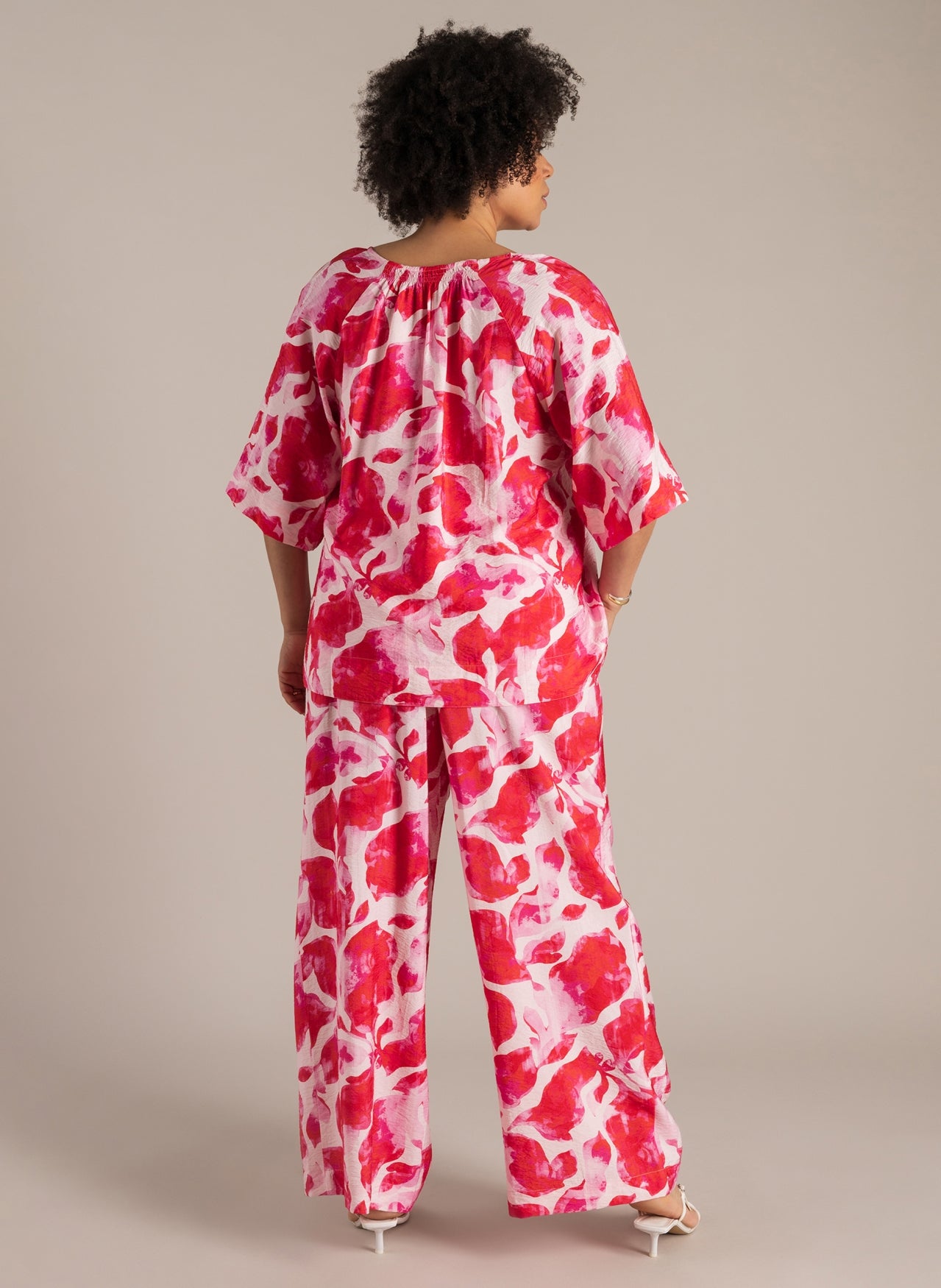 Nelle | Bright Pink/Multi Co
