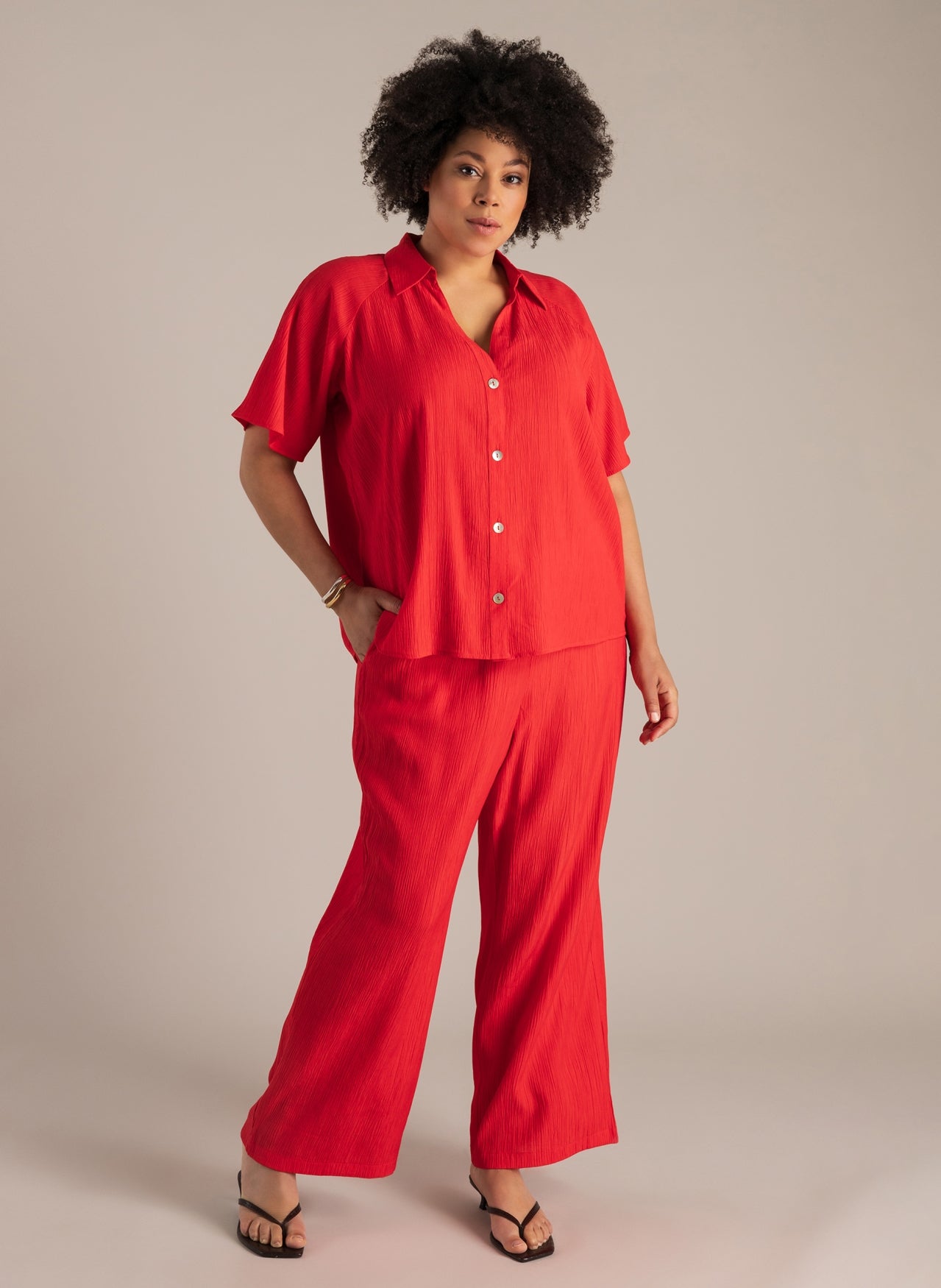 Nathalia | Hot Red