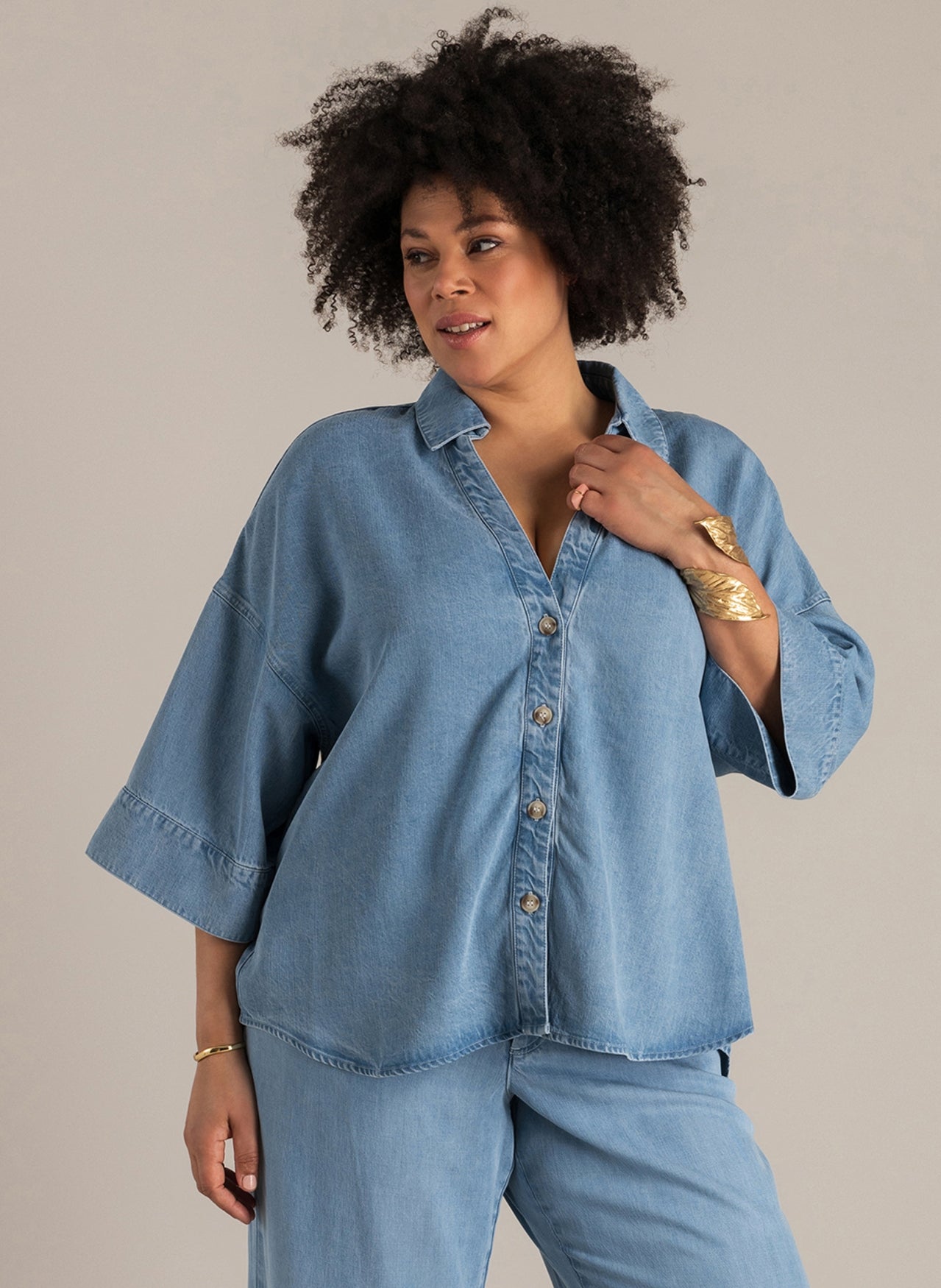 Nora | Light Denim Bleached