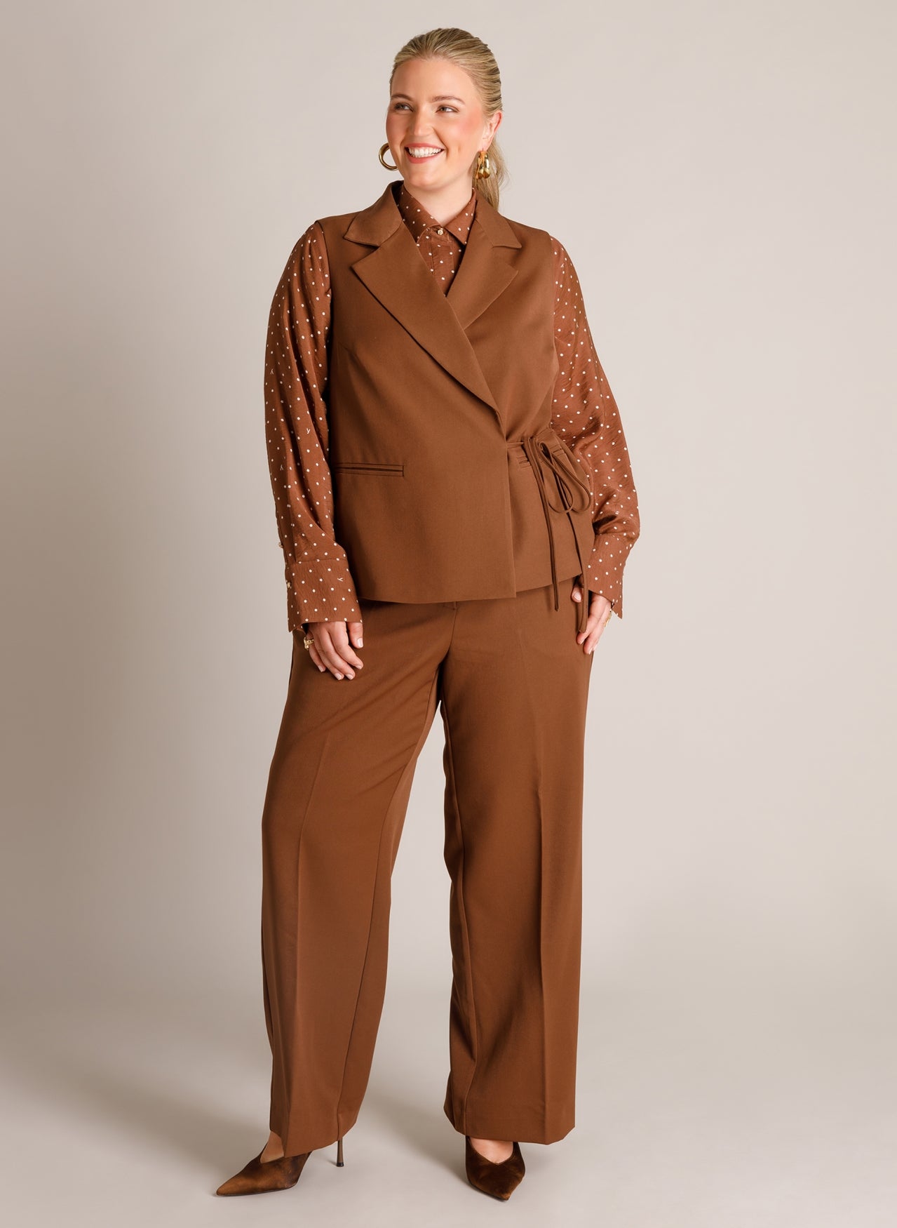 Tanya | Mocca Brown/Melange