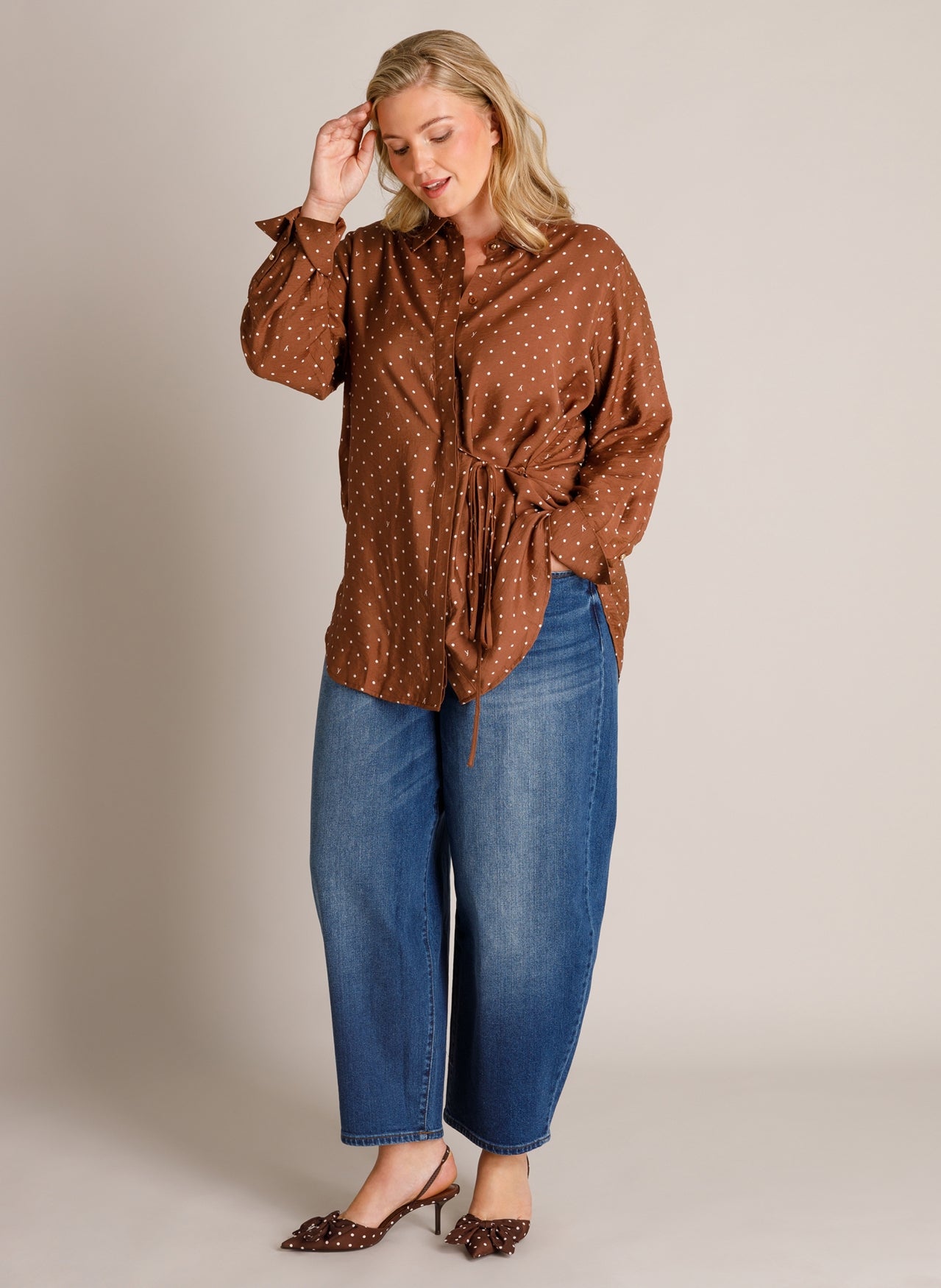 Tuva | Mocca Brown/Off Whit