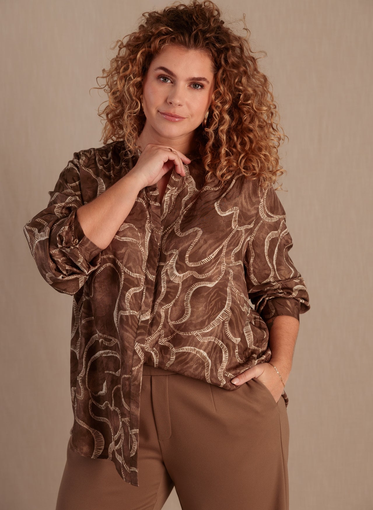 Tiney | Grey Olive/Multicolo