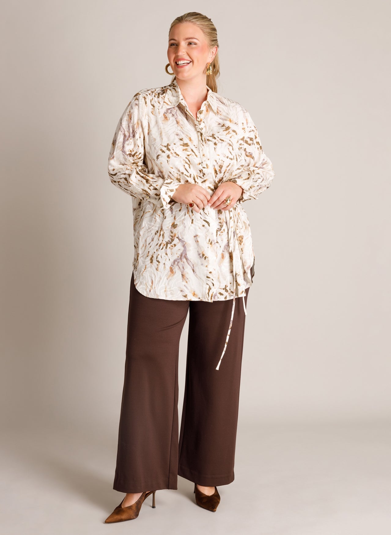 Trudy | Beige Cream/Multi Co