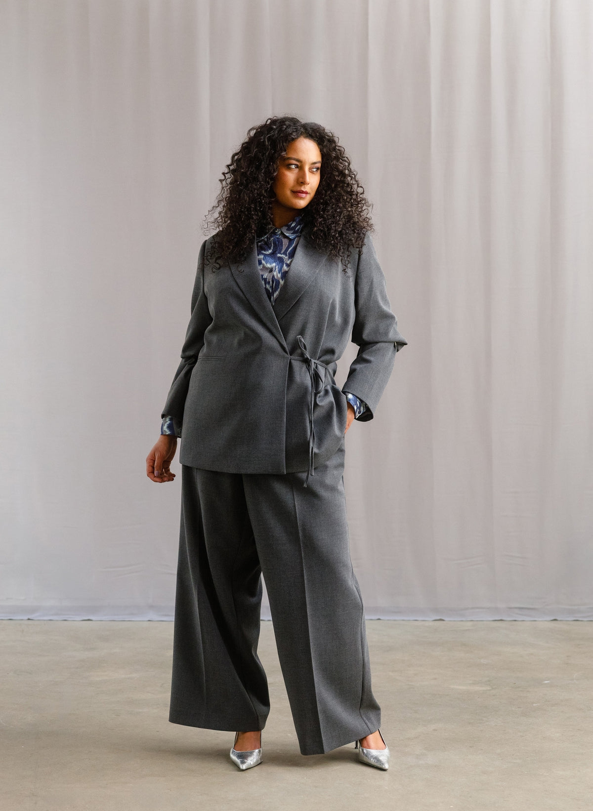 Viktoria | Mid Grey Melange