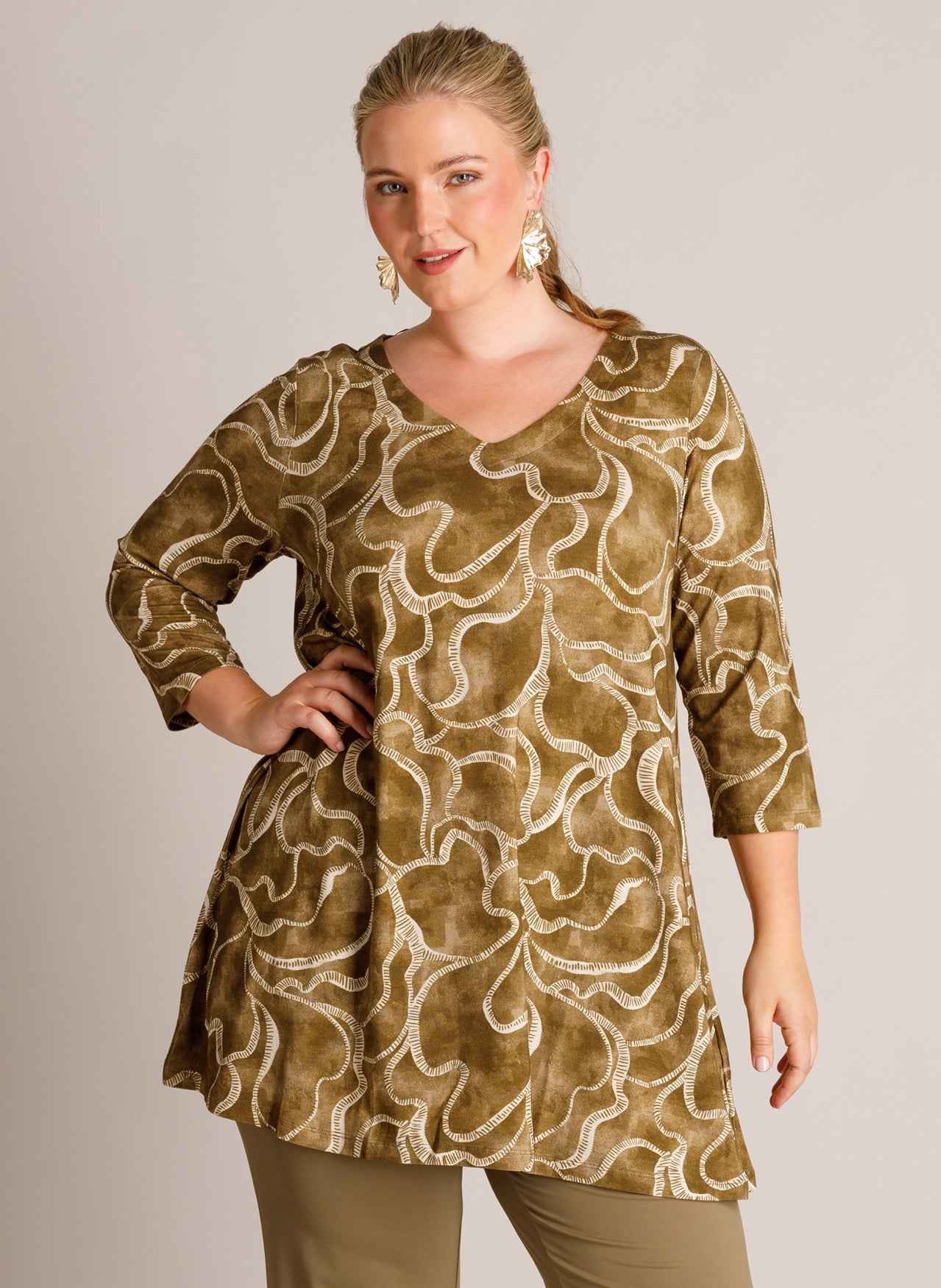 Tavora | Dark Olive/Multi col