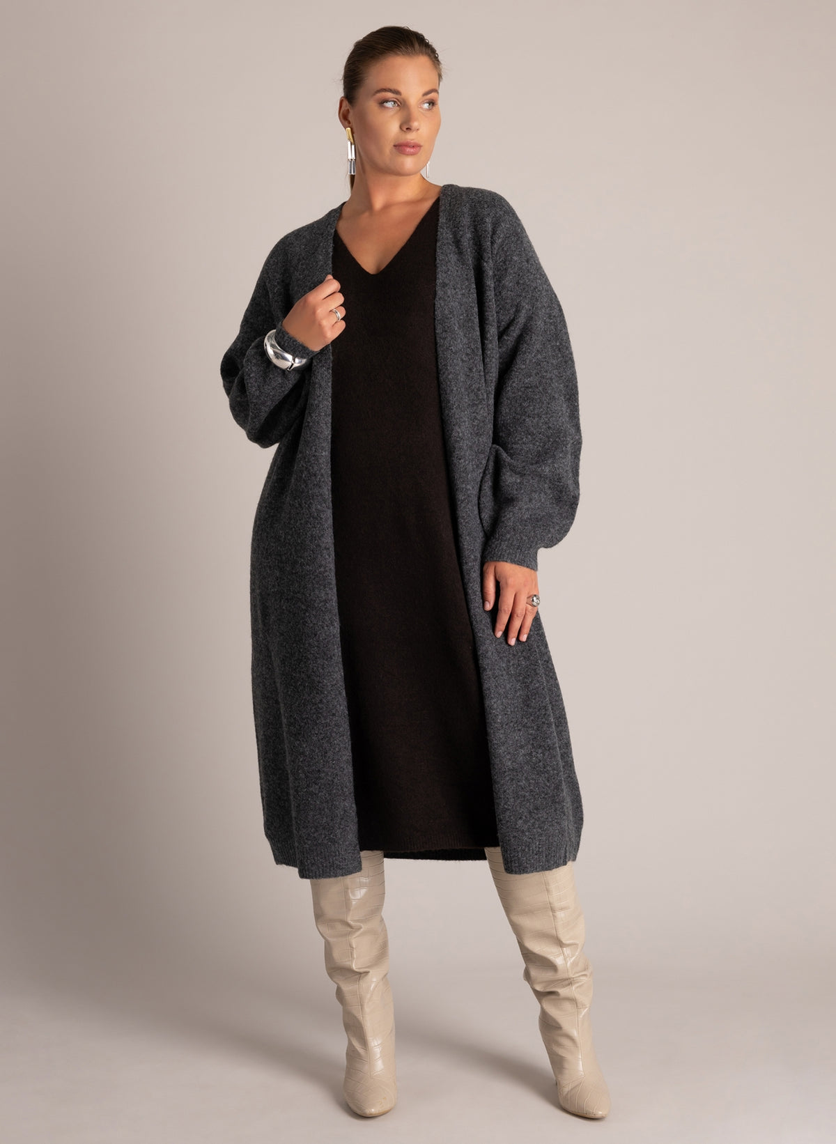 Vivian | Dark Grey/Melange