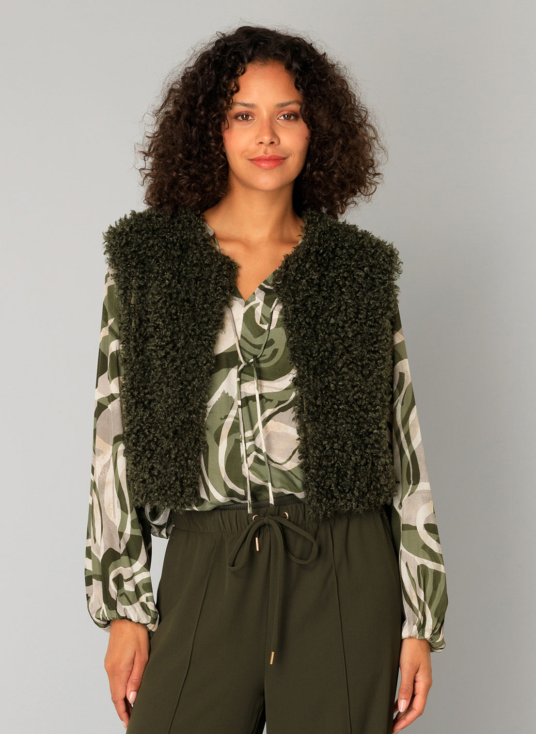 Caroline | Army Green