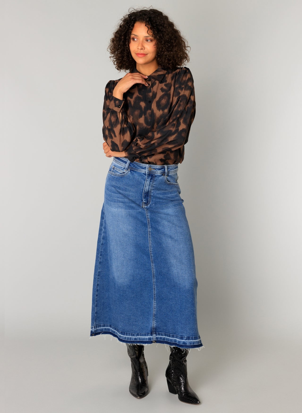 Colette | Warm Taupe/Multi-C