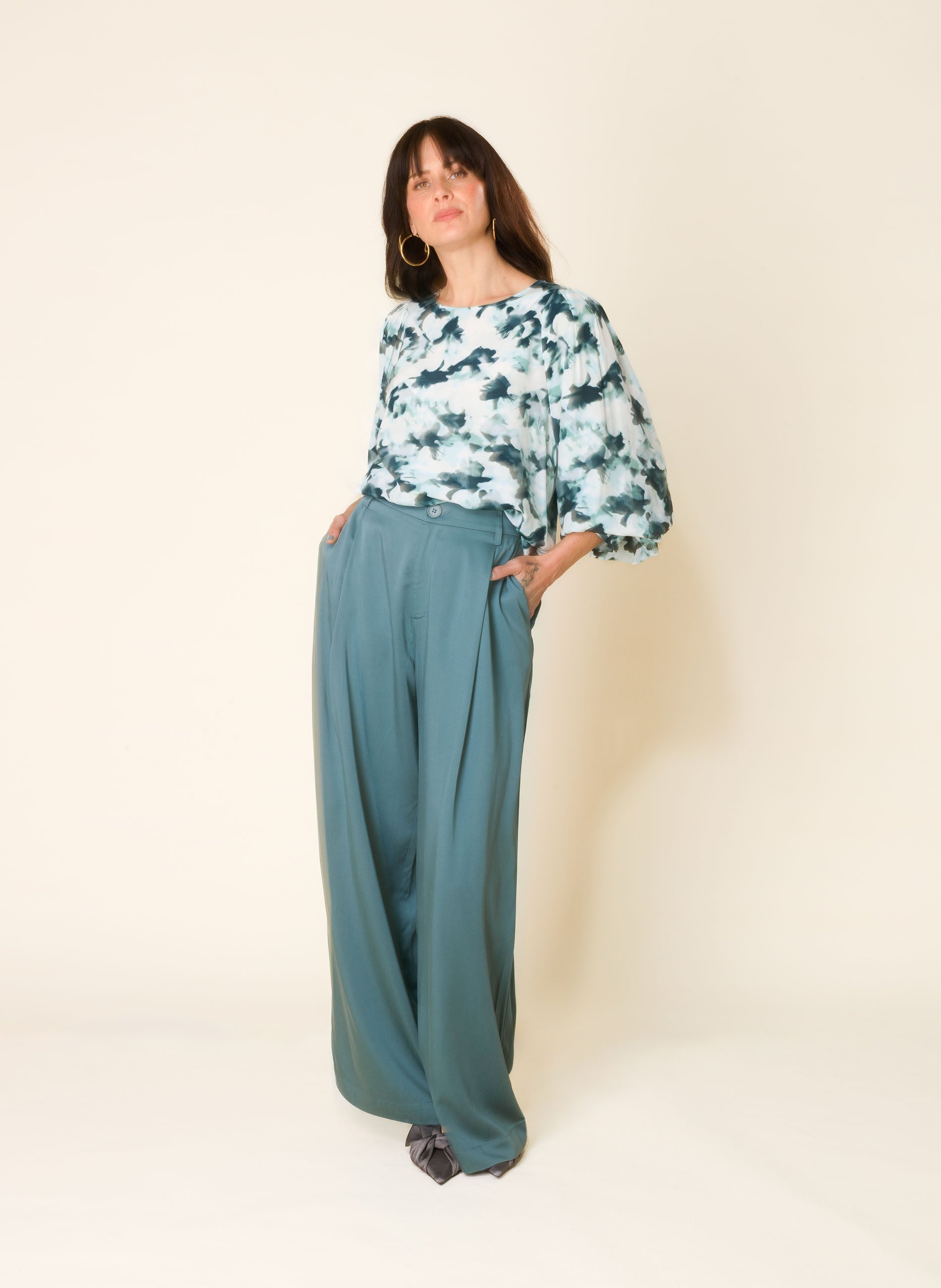 Demetra | Mint/Mehrfarbig