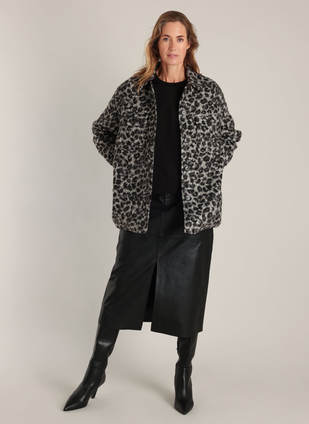 Dinah | Black/Off White