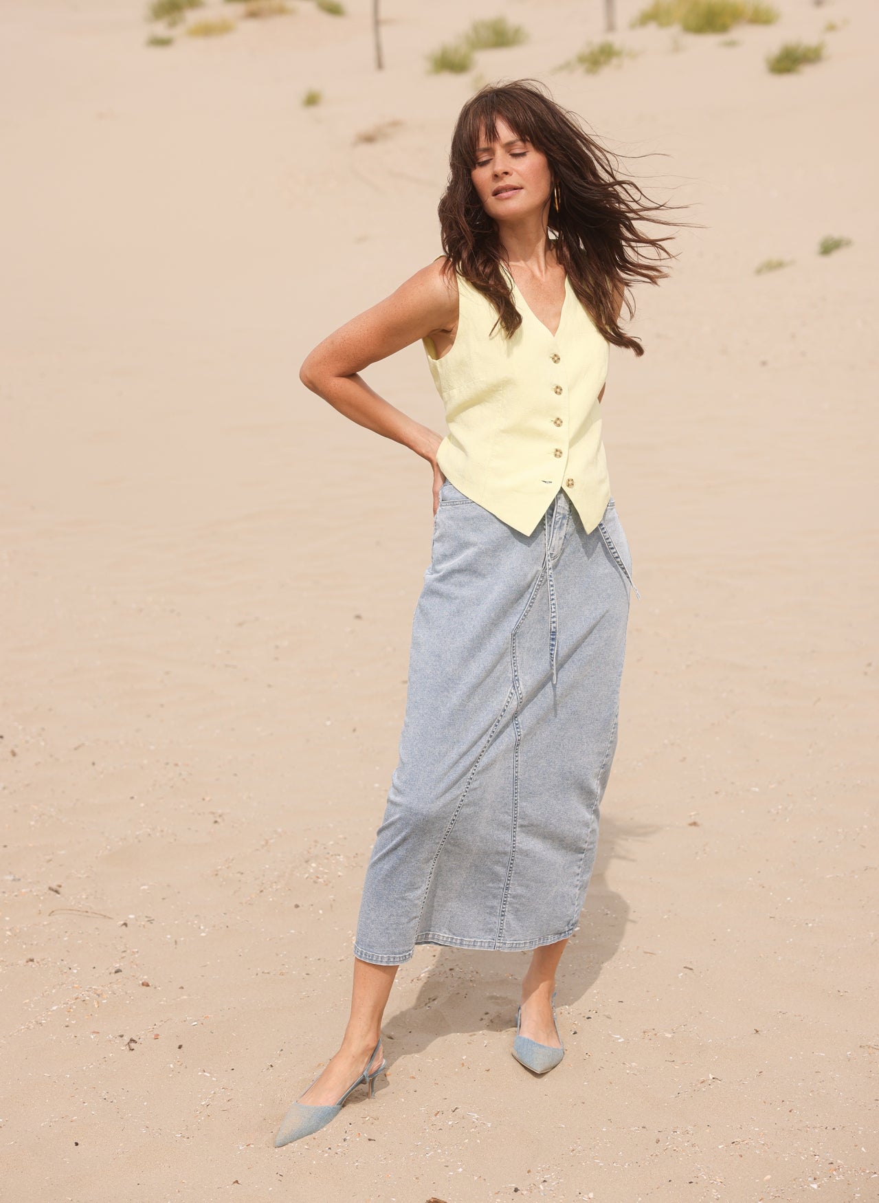 Sammy Essential | Bleach Blue Denim