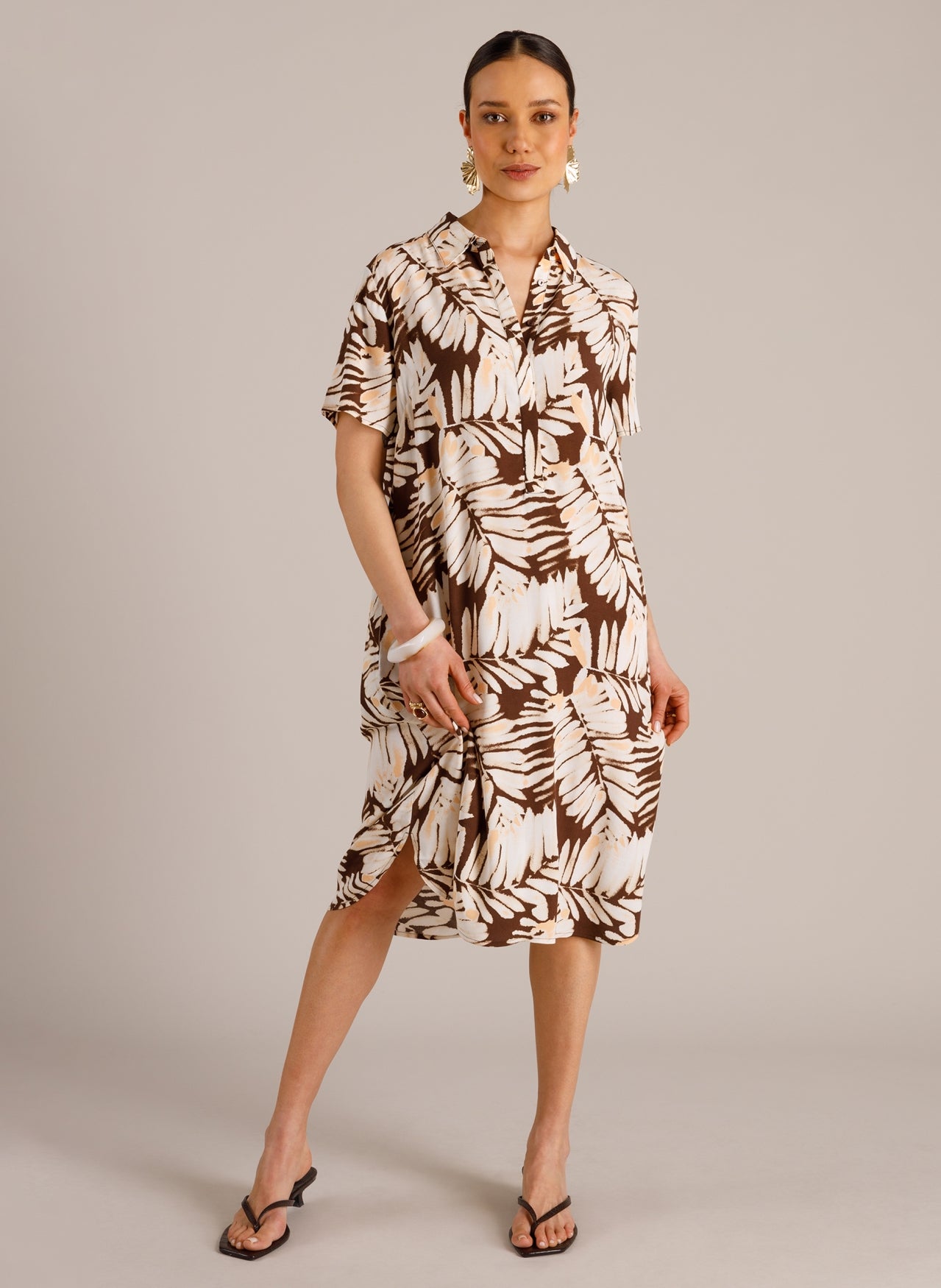 Tereza Essential | Coffee Brown/Multi-C