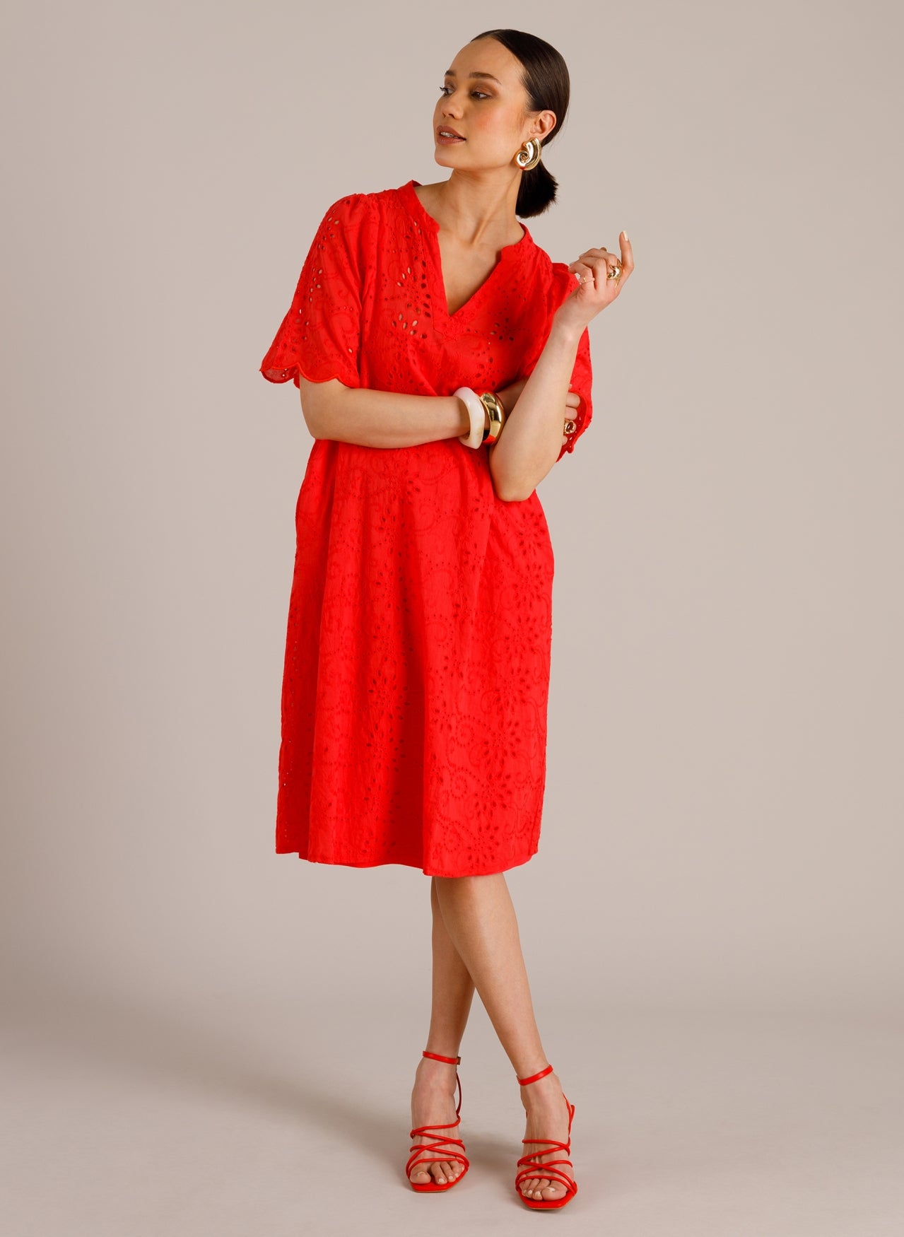 Maria | Hot Red