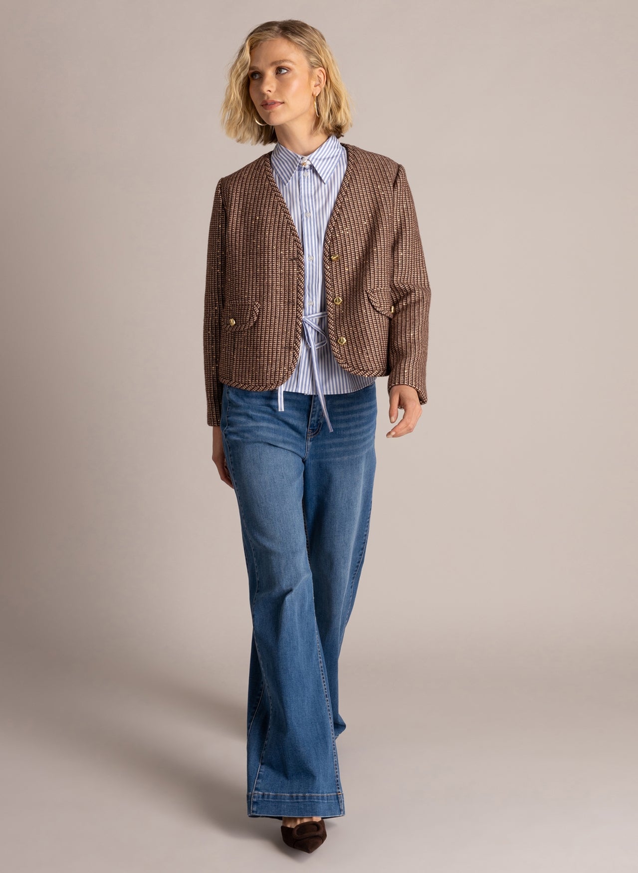 Sarra | Mocca Brown/Multi Co