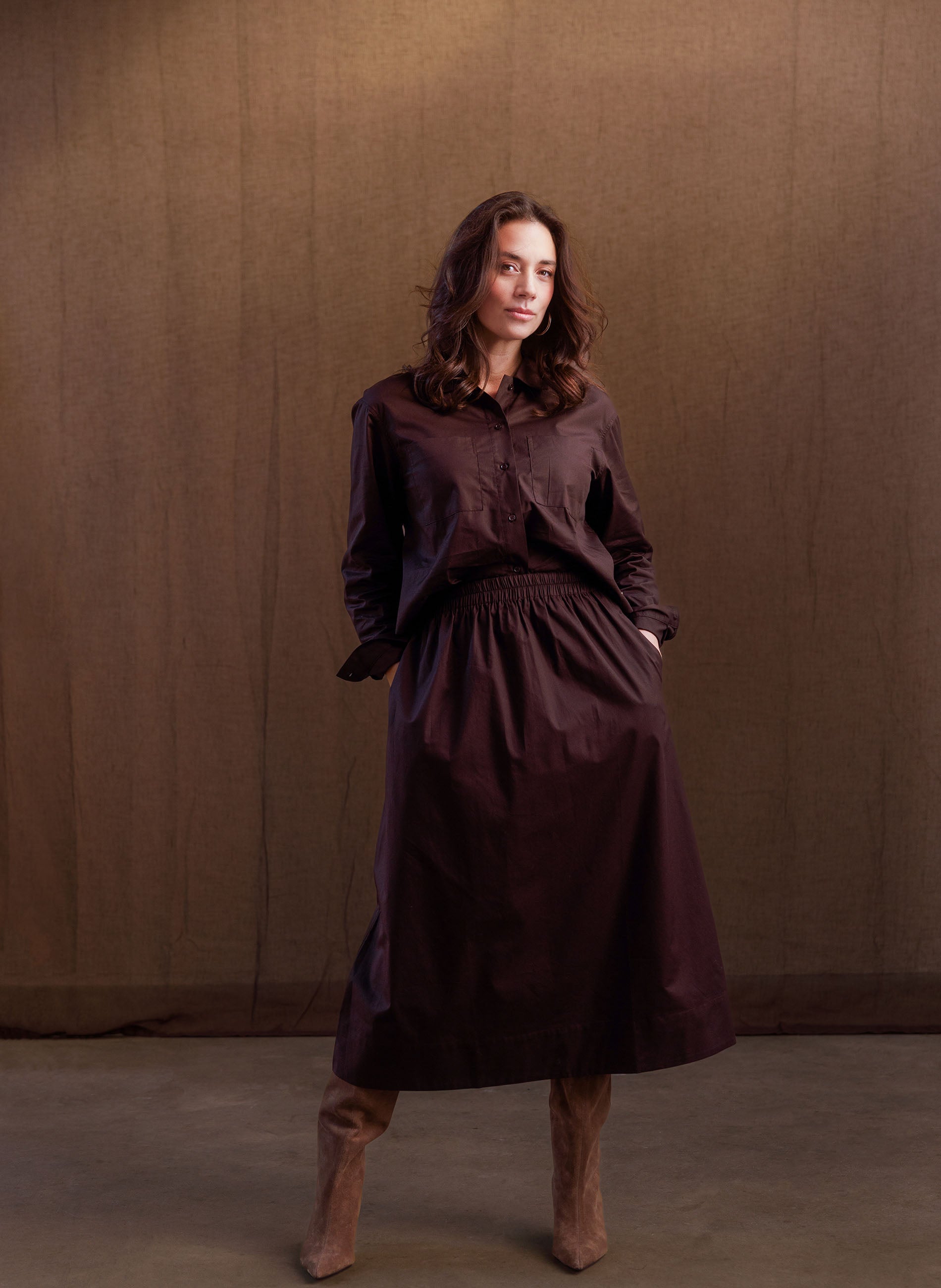 Sevina | Dark Brown