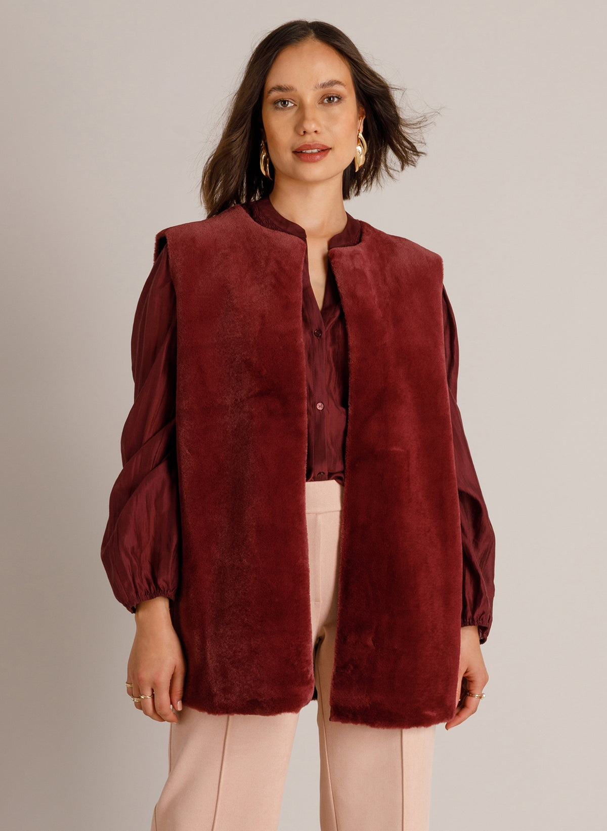 YYSavi | Wine Red
