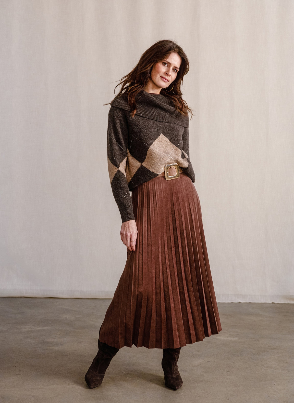 Ulisa | Red Brown