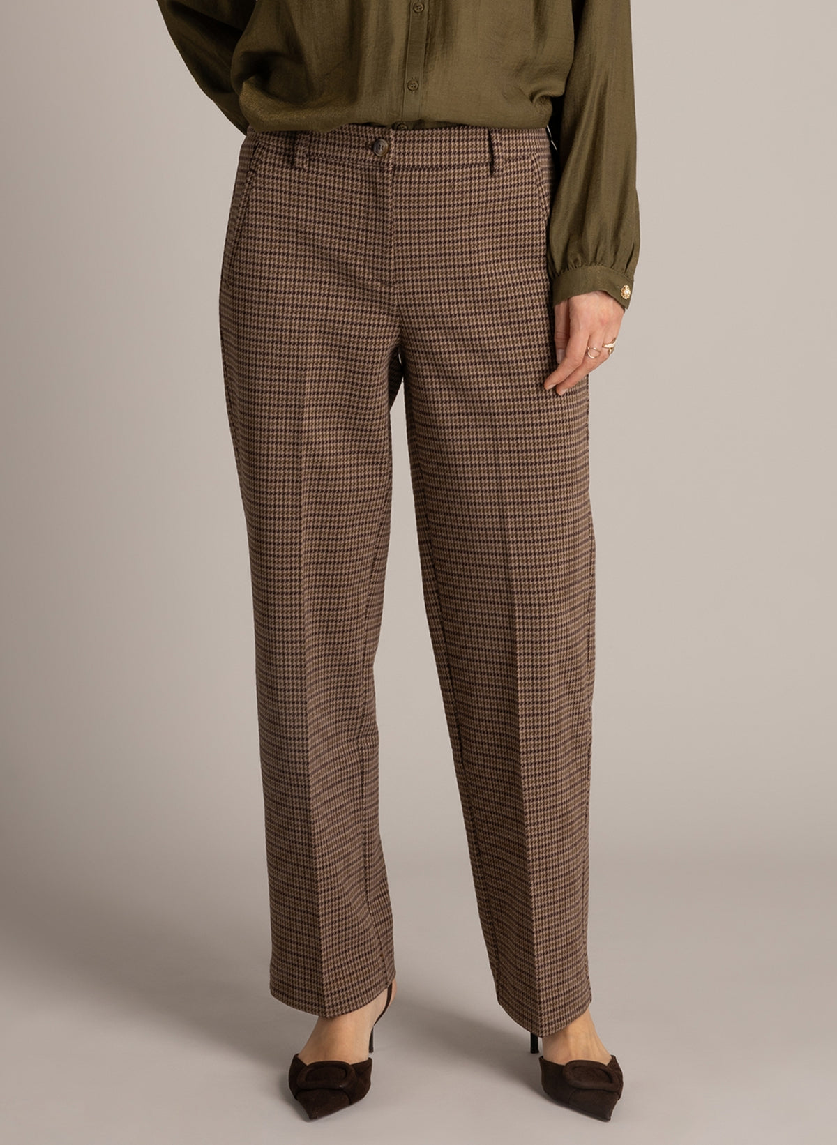 Ulanna | Brown/Multi-Colour