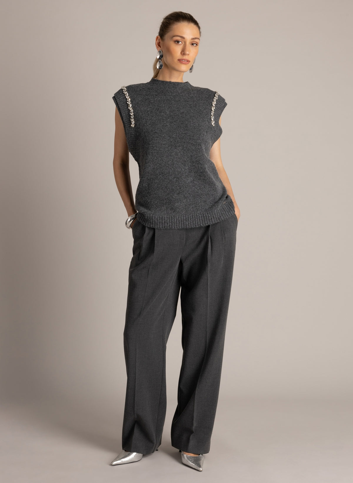 Ula | Dark Grey/Melange