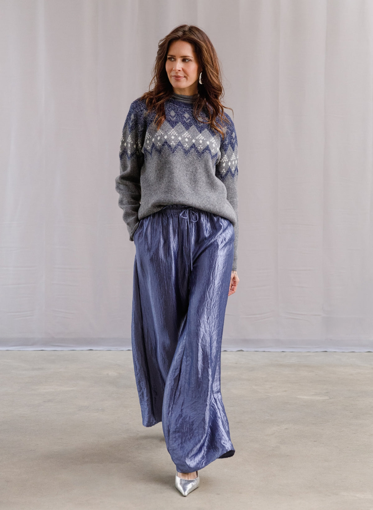 Ulinda | Dark Blue/Mid Grey M