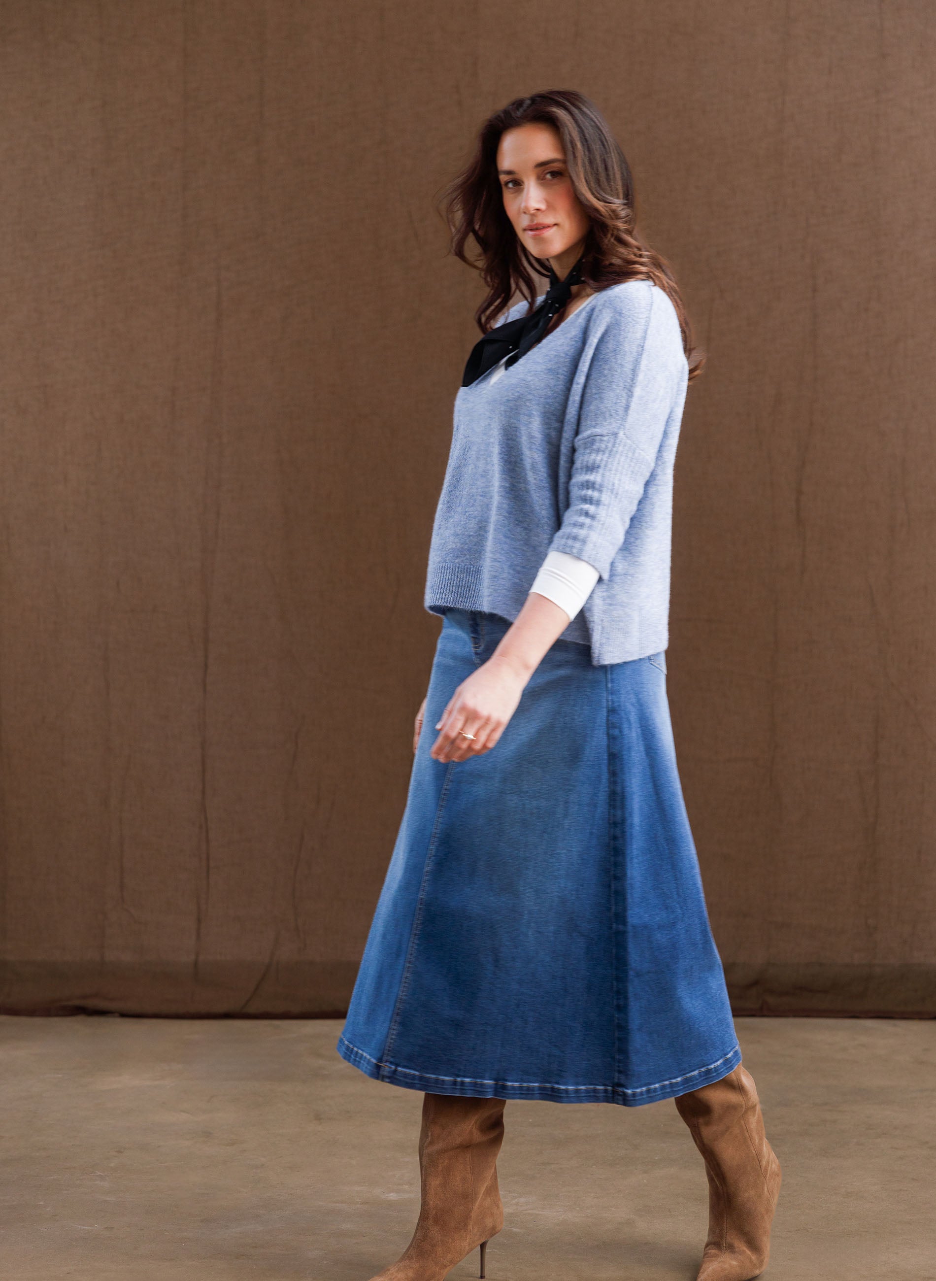 Chloe Essential | Dark Stone Wash Deni